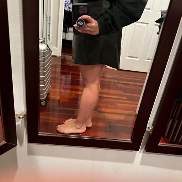 Asos vegan leather mini skirt - sz 16 - Picture 3 of 3